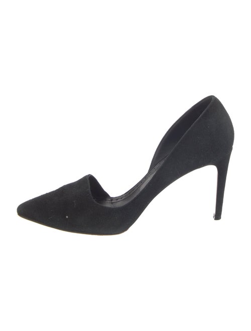 Jean-Michel Cazabat Suede D'Orsay Pumps