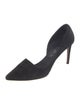 Jean-Michel Cazabat Suede D'Orsay Pumps