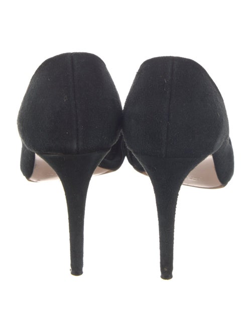 Jean-Michel Cazabat Suede D'Orsay Pumps