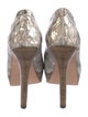 Jean-Michel Cazabat Python Animal Print Pumps