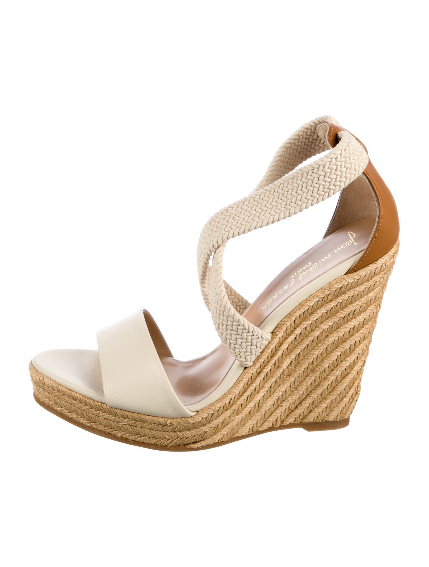 Jean-Michel Cazabat Leather Espadrilles