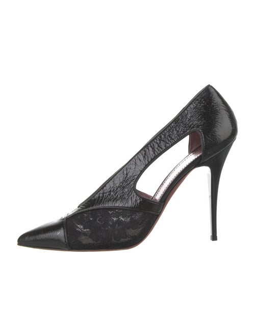 Jean-Michel Cazabat Patent Leather D'Orsay Pumps