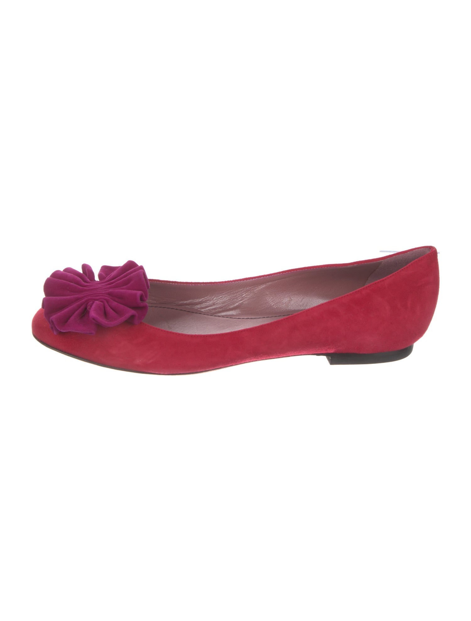 Jean-Michel Cazabat Suede Flats