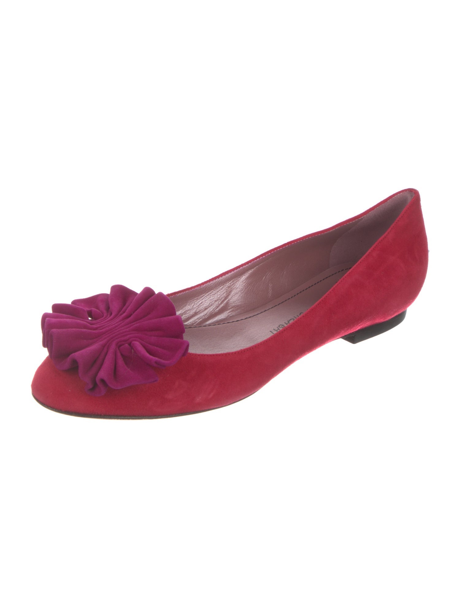 Jean-Michel Cazabat Suede Flats