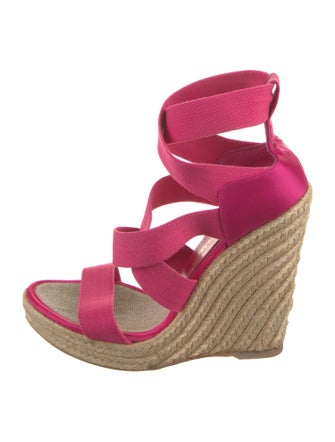 Jean-Michel Cazabat Satin Espadrilles