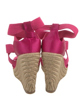 Jean-Michel Cazabat Satin Espadrilles