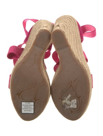 Jean-Michel Cazabat Satin Espadrilles