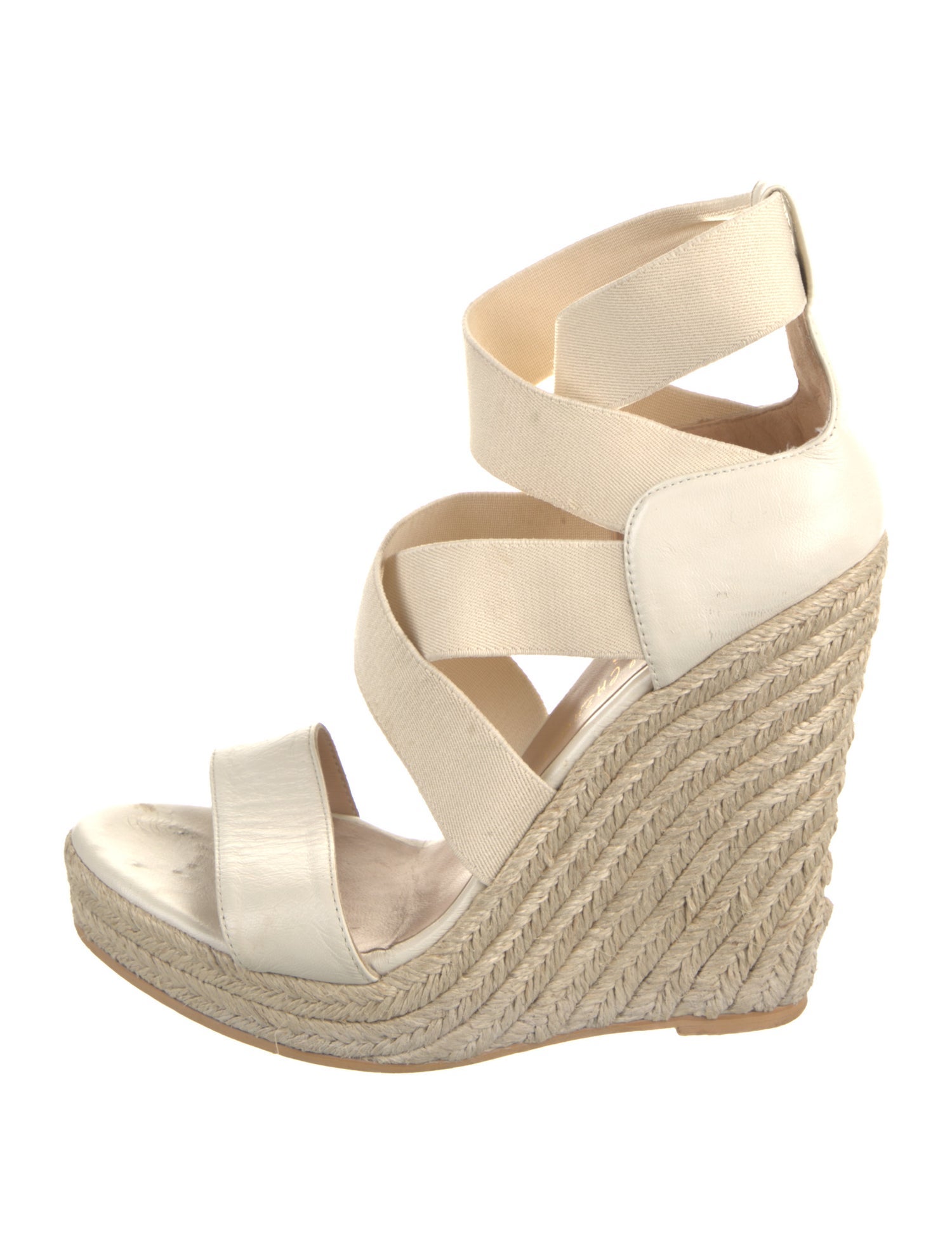 Jean-Michel Cazabat Leather Espadrilles