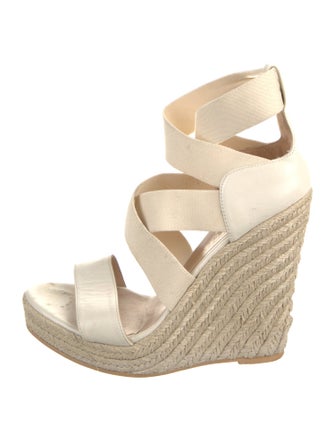 Jean-Michel Cazabat Leather Espadrilles