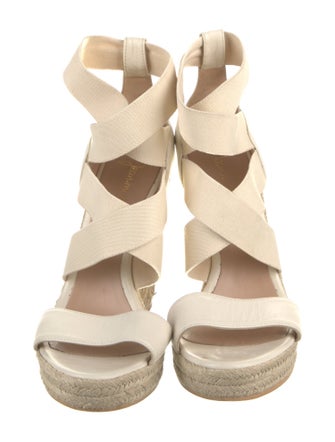 Jean-Michel Cazabat Leather Espadrilles