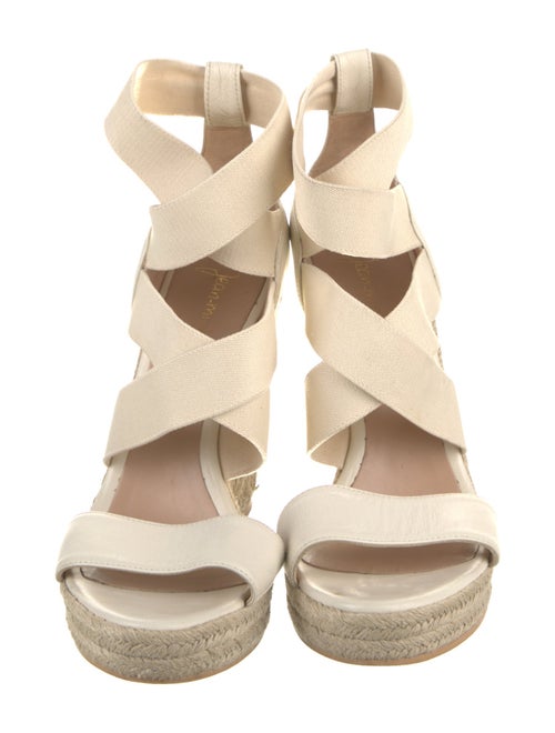 Jean-Michel Cazabat Leather Espadrilles