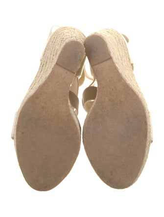 Jean-Michel Cazabat Leather Espadrilles