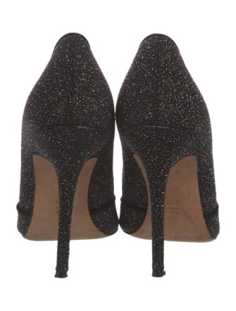 Jean-Michel Cazabat Glitter D'Orsay Pumps