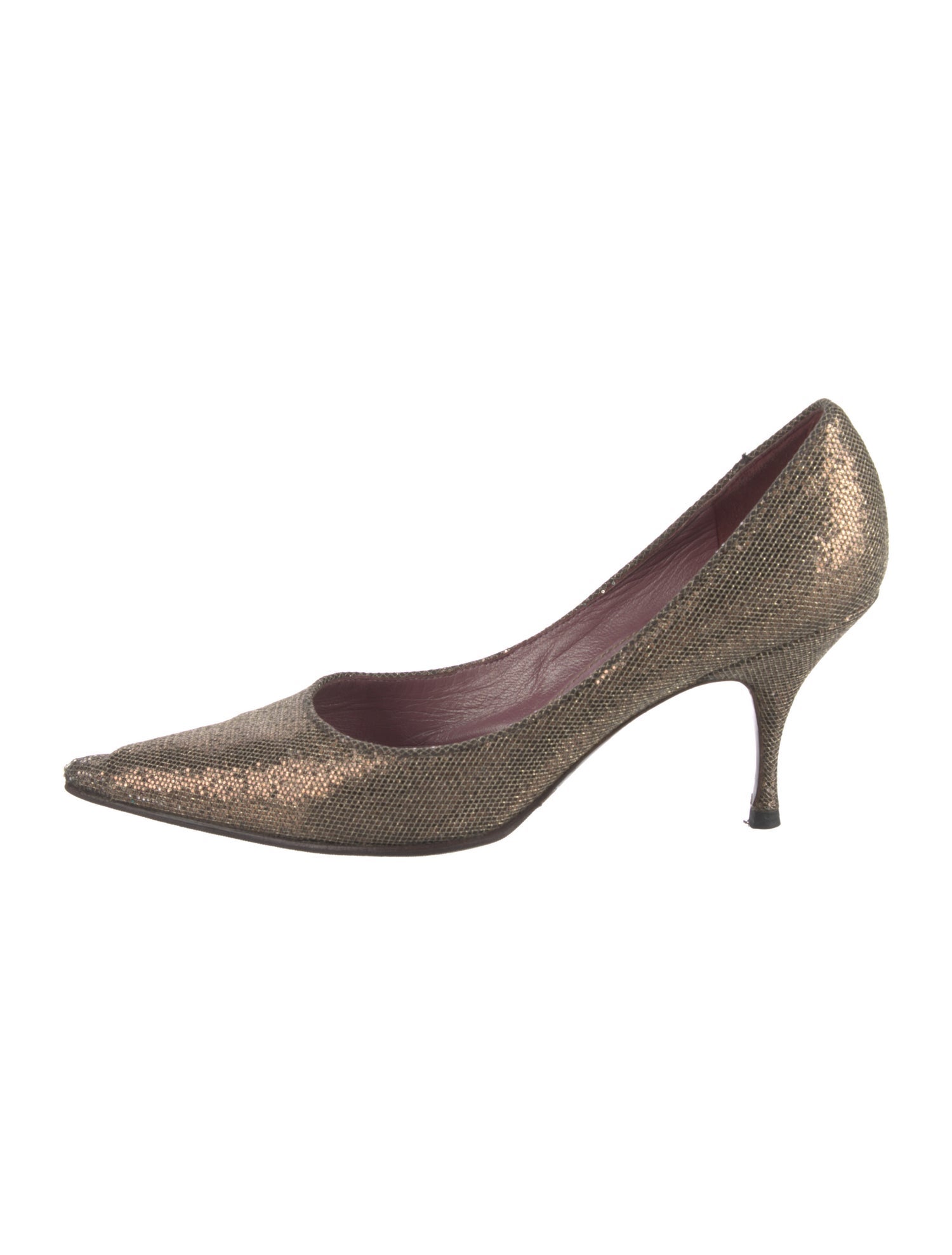 Jean-Michel Cazabat Glitter Pumps