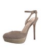 Jean-Michel Cazabat Suede D'Orsay Pumps