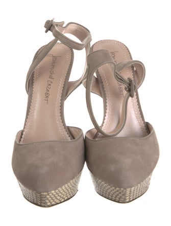 Jean-Michel Cazabat Suede D'Orsay Pumps