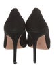 Jean-Michel Cazabat Suede Leather Trim Embellishment Pumps