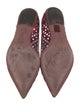 Jean-Michel Cazabat Patent Leather Lasercut Accents Flats