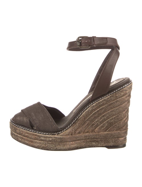 Jean-Michel Cazabat Leather Espadrilles