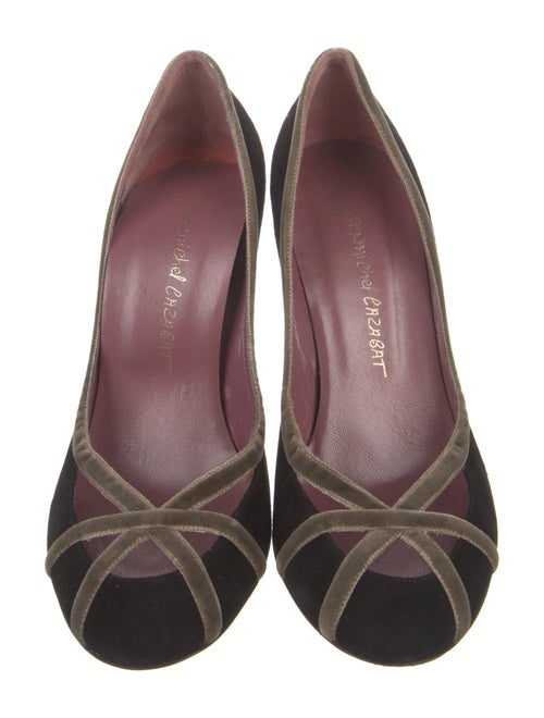Jean-Michel Cazabat Suede Pumps
