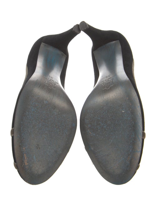 Jean-Michel Cazabat Suede Pumps
