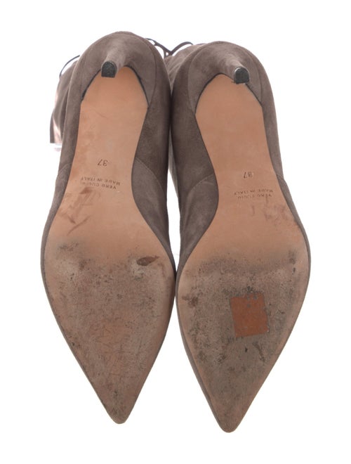 Jean-Michel Cazabat Suede Lace-Up Boots