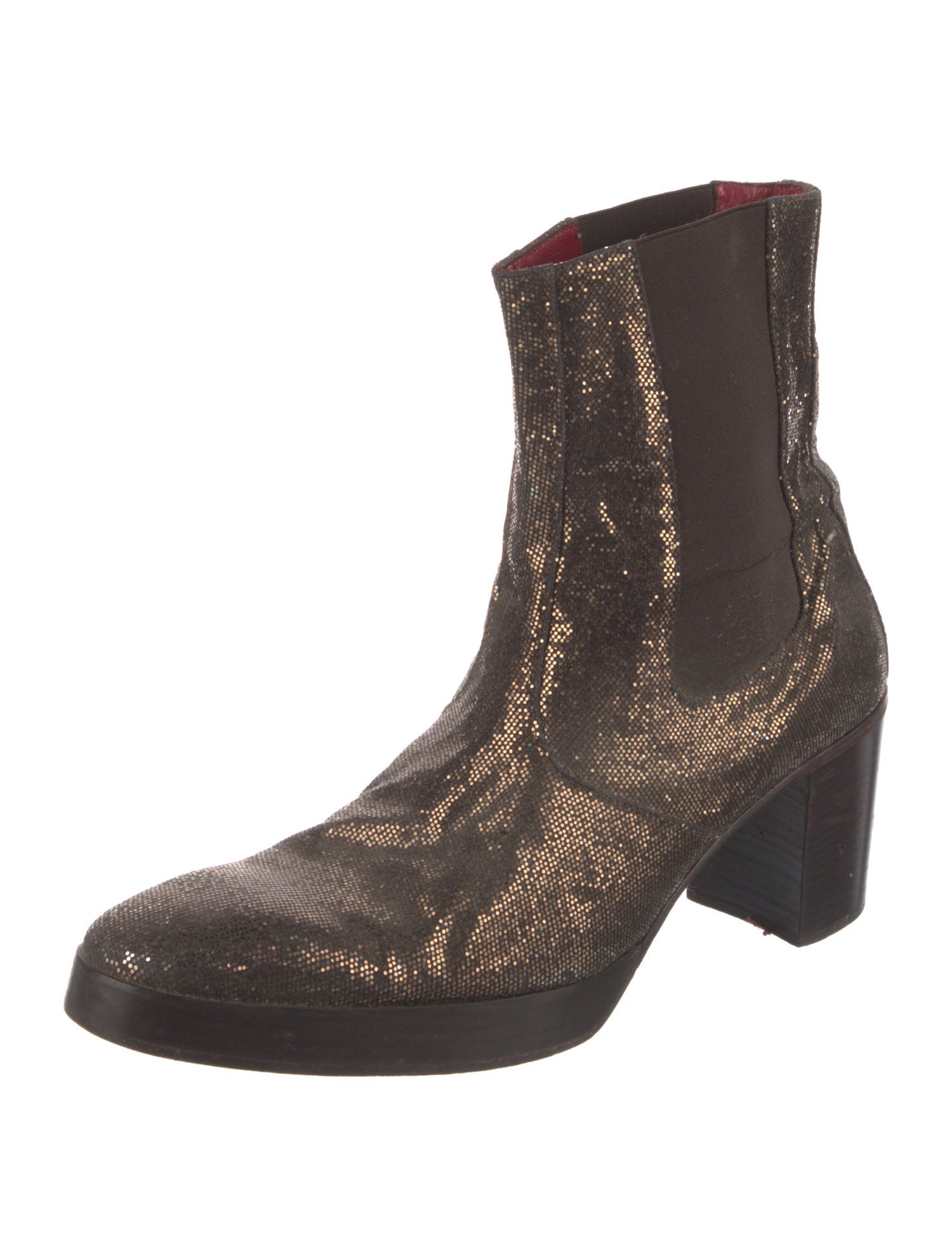 Jean-Michel Cazabat Vintage Leather Chelsea Boots