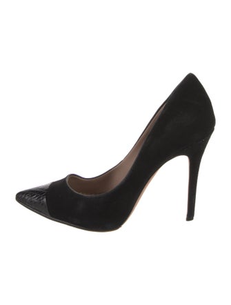 Jean-Michel Cazabat Suede Pumps