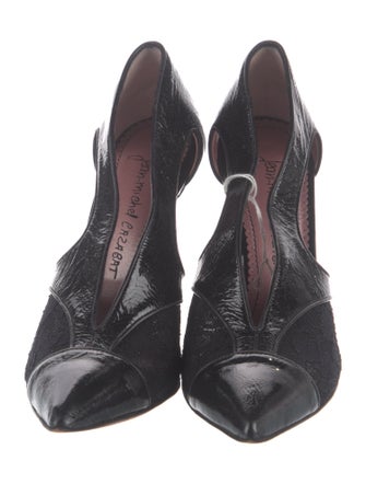 Jean-Michel Cazabat Patent Leather Pumps