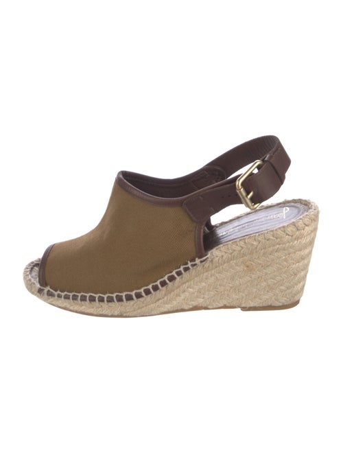 Jean-Michel Cazabat Canvas Slingback Pumps