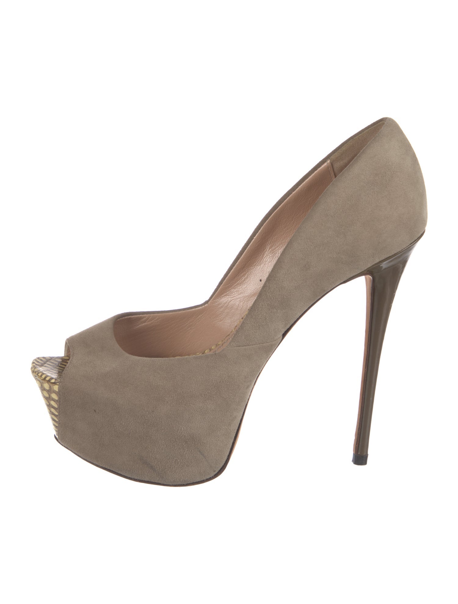 Jean-Michel Cazabat Suede Pumps