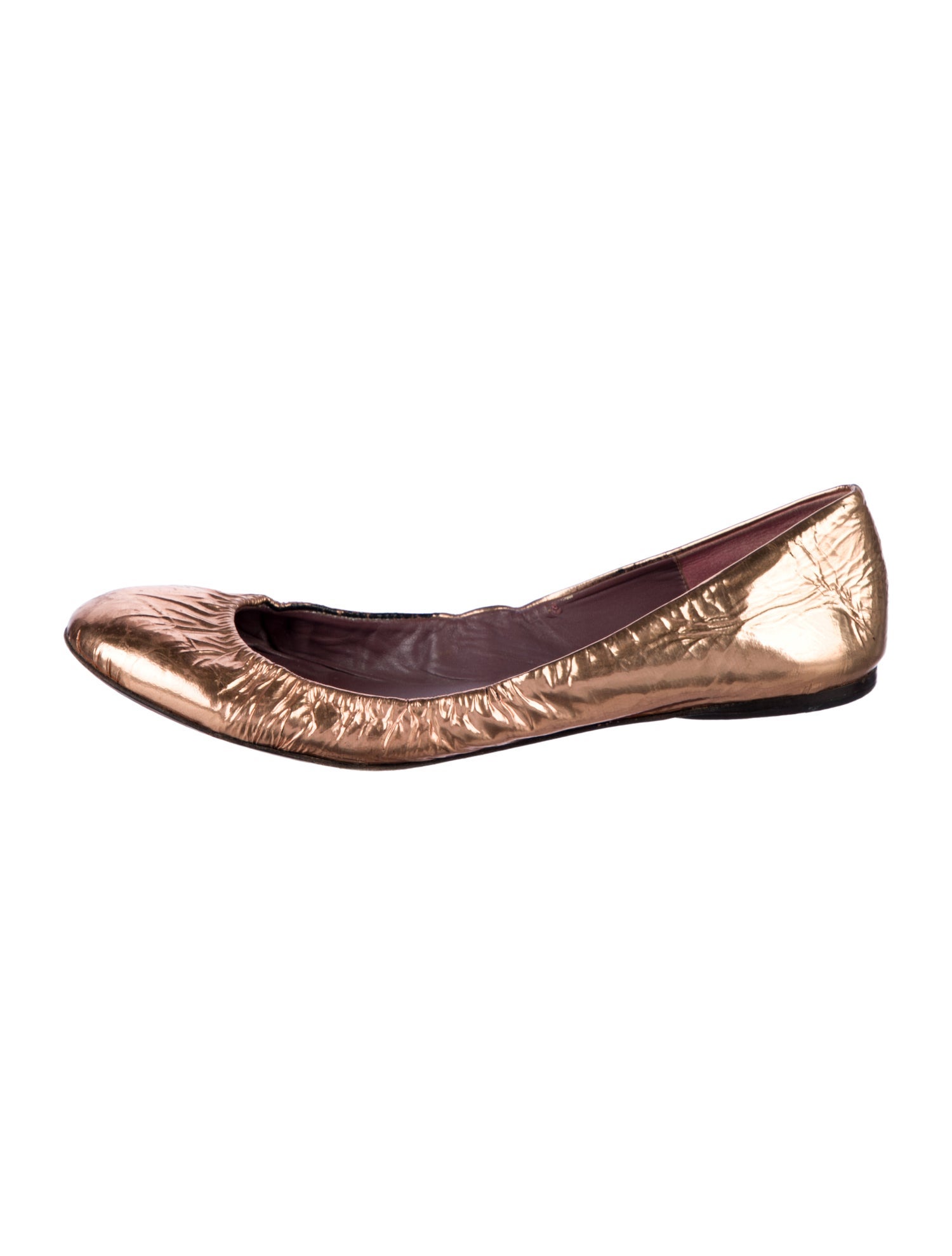 Jean-Michel Cazabat Patent Leather Ballet Flats