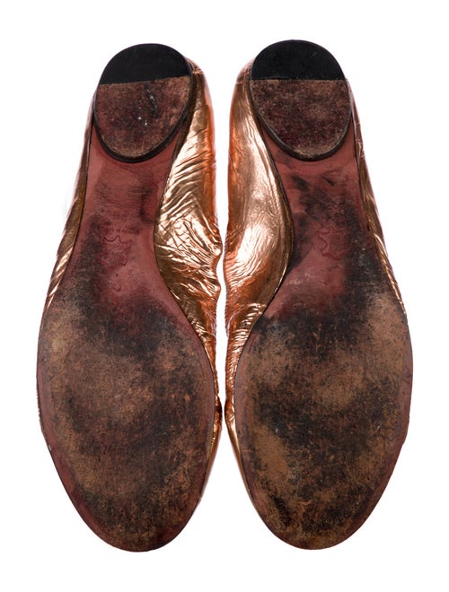 Jean-Michel Cazabat Patent Leather Ballet Flats