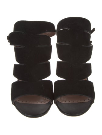 Jean-Michel Cazabat Suede Sandals