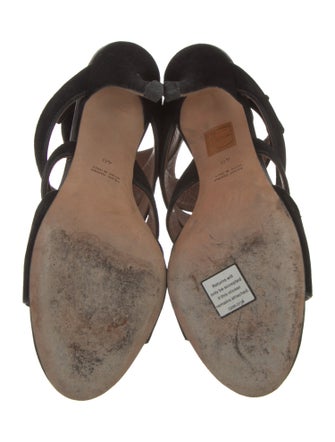 Jean-Michel Cazabat Suede Sandals