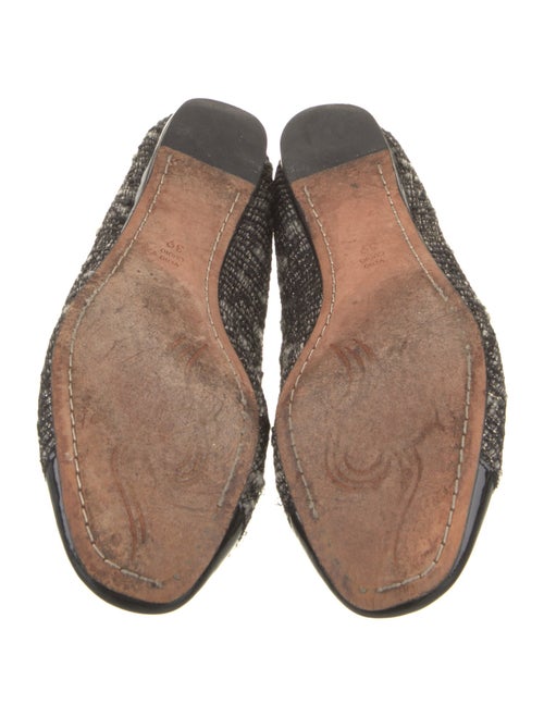 Jean-Michel Cazabat Tweed Tweed Pattern Ballet Flats