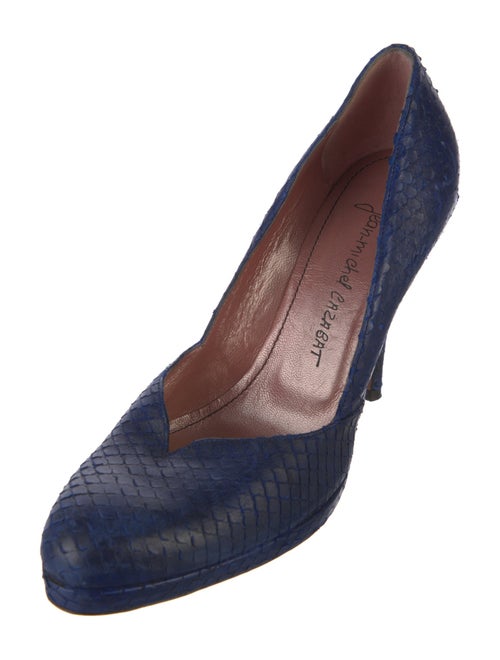 Jean-Michel Cazabat Python Animal Print Pumps