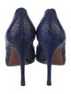 Jean-Michel Cazabat Python Animal Print Pumps