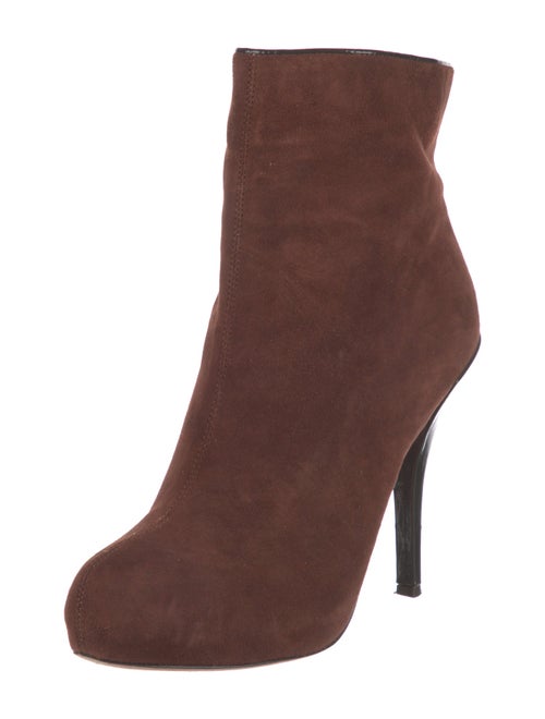 Jean-Michel Cazabat Suede Colorblock Pattern Boots