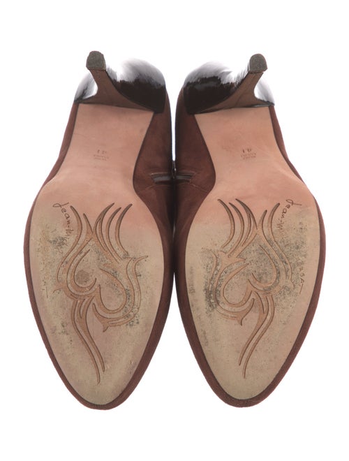 Jean-Michel Cazabat Suede Colorblock Pattern Boots