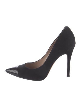 Jean-Michel Cazabat Suede Pumps