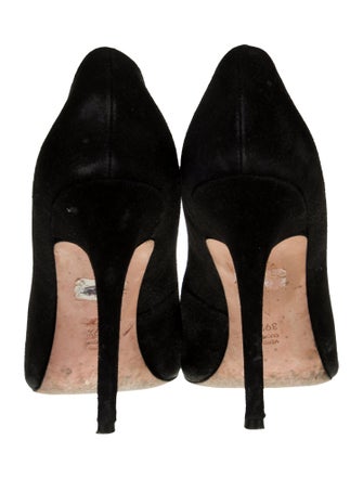 Jean-Michel Cazabat Suede Pumps