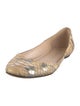 Jean-Michel Cazabat Snakeskin Animal Print Flats