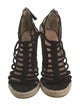 Jean-Michel Cazabat Suede Braided Accents Espadrilles
