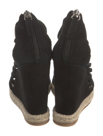 Jean-Michel Cazabat Suede Braided Accents Espadrilles