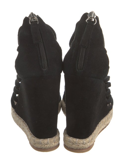 Jean-Michel Cazabat Suede Braided Accents Espadrilles
