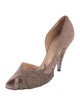 Jean-Michel Cazabat Suede D'Orsay Pumps