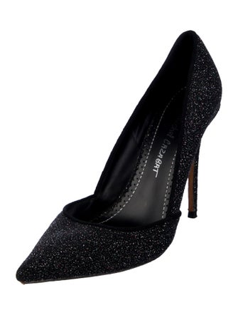 Jean-Michel Cazabat Glitter D'Orsay Pumps