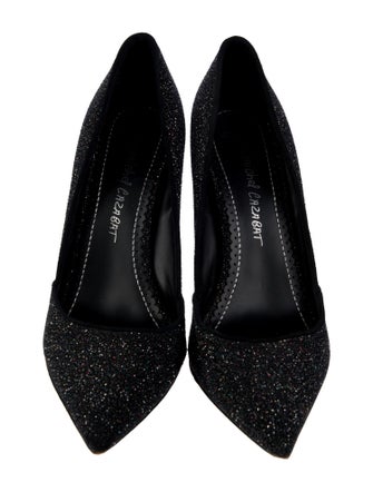 Jean-Michel Cazabat Glitter D'Orsay Pumps