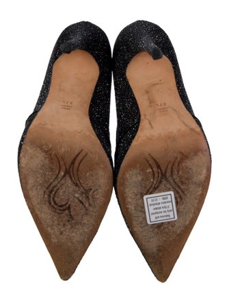 Jean-Michel Cazabat Glitter D'Orsay Pumps